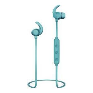 Thomson Bluetooth In-Ear Koptelefoon met Microfoon en Ear-Hook, Turquoise