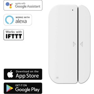 Hama WiFi Deur/raamcontact Alexa, Google Home