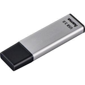 Hama 32 GB USB-stick USB 3.0 gegevensstick (70 MB/s gegevensoverdracht, USB-stick met oog voor bevestiging aan sleutelring, geheugenstick, memory stick met afsluitdop, geschikt voor Windows/MacBook),