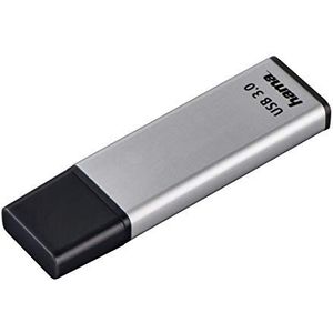 Hama Klassiek (256 GB, USB A, USB 3.0), USB-stick, Zilver