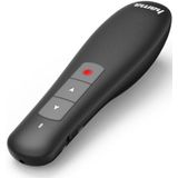 Hama Wireless Presenter ""X-Pointer"" met rode laserpointer (afstandsbediening Powerpoint presentatie 12m bereik 2,4 GHz met volumeregeling, 3 knoppen voor intuïtieve bediening, incl. batterijen)