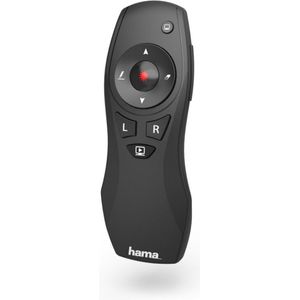 Hama Wireless-laser-presenter X-Pointer 6in1 - Muis Zwart