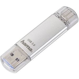 Hama C-Laeta USB flash drive 128 GB USB Type-A / USB Type-C 3.2 Gen 1 (3.1 Gen 1) Zilver