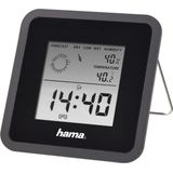 Hama Thermo- en hygrometer Zwart