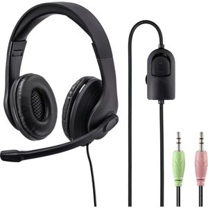 Hama PC-headset HS-P200, Stereo, Zwart