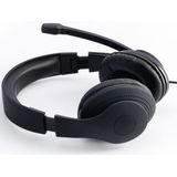 PC-Office - Headset - Zwart - USB - Beweegbare Microfoonarm
