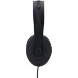 PC-Office - Headset - Zwart - USB - Beweegbare Microfoonarm