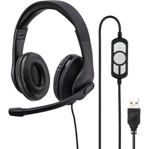 Hama PC Office Headset HS-USB300 Stereo Zwart