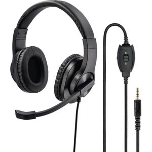 Hama PC-Office-headset HS-P350 Stereo Zwart