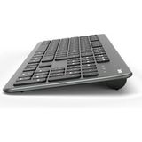 Hama KMW-700 toetsenbord Inclusief muis Thuis RF Draadloos QWERTZ Duits Antraciet, Zwart