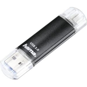 Hama Laeta Twin USB flash drive 64 GB USB Type-A / Micro-USB 3.2 Gen 1 (3.1 Gen 1) Zwart