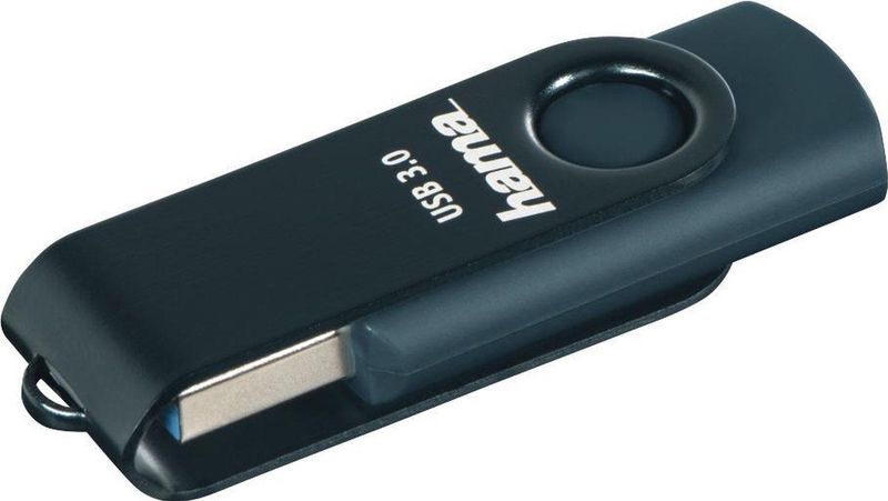 Hama Rotate USB flash drive GB USB Type A Blauw