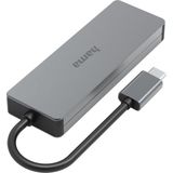 Hama USB-C® (USB 3.2 Gen 2) multiport hub 4 poorten Antraciet