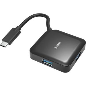 Hama USB-C-hub 4-poorts USB 3.2 Gen1 5 Gbit/s