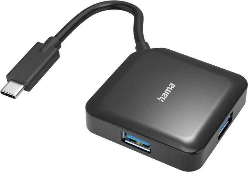 Hama USB-C-hub 4-poorts USB 3.2 Gen1 5 Gbit/s