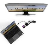 Hama USB-hub, 4-poorts, USB 2.0, 480 Mbit/s