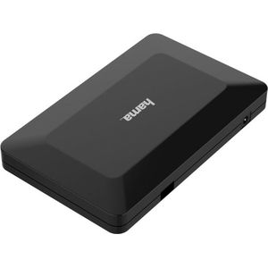 Hama USB 2.0 hub, 4 poorten, zwart