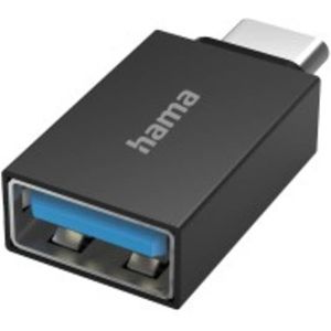 Hama USB-C-OTG-Adapter to USB-A, USB 3.2 Gen1, 5 Gbps - Kabel Zwart