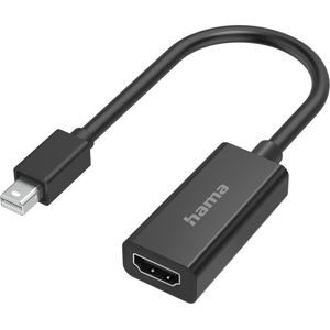 Hama Video-adapter, Mini-DisplayPort-stekker - HDMI™-aansluiting, Ultra-HD 4K