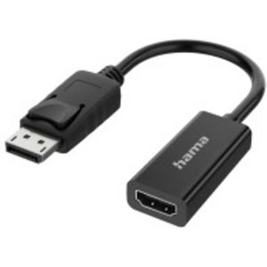 Hama Video-adapter, DisplayPort-stekker - HDMI™-aansluiting, Ultra-HD 4K