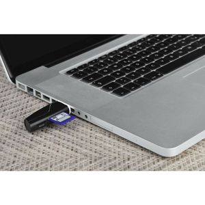 Hama 00200132 geheugenkaartlezer USB 2.0 Zwart, Groen, Roze, Turkoois