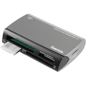 Hama USB-kaartlezer - All in One - USB 2.0