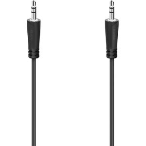 Hama Audiokabel 3,5-mm-jack-st. - 3,5-mm-jack-st. Stereo 0,5 M