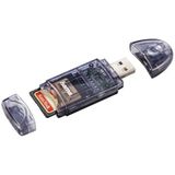 Hama USB-3.0 Kaartlezer - SD Micro SD - Antraciet