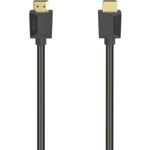 Hama HIGH-SPEED HDMI-KABEL, 4K, CONNECTOR - CONNECTOR, ETHERNET, 5,0 M - HDMI kabel Zwart
