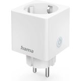 Hama Wifi-stopcontact ""Mini"", via spraak/app te bed., toe te voegen, 3.680W, 16A