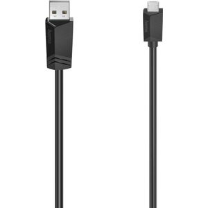 Hama Usb-kabel - Microusb 2.0 1.5 M Zwart (200608)
