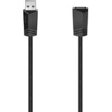 Hama - USB-Kabel usb 2.0 usb-a Buchse, usb-a Stecker 1.50 m Schwarz 00200619