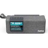 Hama Digitale Radio - DAB+ - FM/Bluetooth/DAB - Met accuvoeding - LCD Display - Grijs