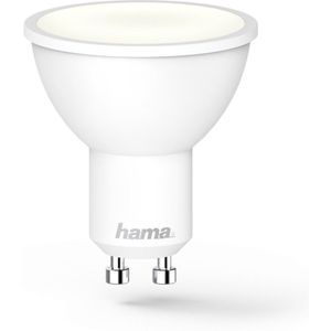 Hama Wifi-ledlamp GU10 5,5W Zonder Hub Voor Spraak-/app-bediening Wit