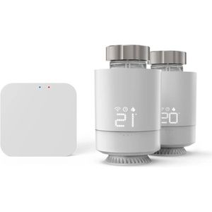 Hama Verwarmingsregeling Wifi 2x Slimme Radiatorthermostaat + Basis