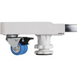 Xavax - 00110233 - Transportwagen - Wit - Metaal - Max. Draagvermogen 150 kg