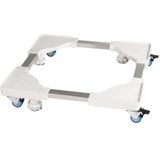 Xavax - 00110233 - Transportwagen - Wit - Metaal - Max. Draagvermogen 150 kg