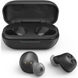 Thomson True Draadloze In-Ear Hoofdtelefoon met Microfoon en Oplaadstation - Zwart