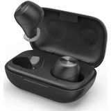 Thomson True Draadloze In-Ear Hoofdtelefoon met Microfoon en Oplaadstation - Zwart