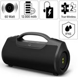 Aha - N-ERGY - Bluetooth Speaker - Zwart - Waterbescherming - 60 W