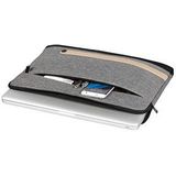 00196603 Laptop-Sleeve 'Terra', bis 40 cm (15,6'), Grau (00196603) - Hama