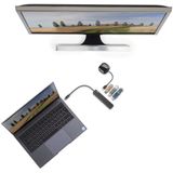 Hama USB-C-hub, Multiport, 5-poorts, 3x USB-A, USB-C, HDMI™