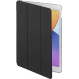 Hama Hülle für Apple iPad 2021/2020 / 2019 10.2"" (aufklappbares Case Apple Tablet 10,2 Zoll Gen. 7/8/9, Schutzhülle mit Standfunktion Stiftfach, transparente Rückseite, magnetisches Cover) schwarz