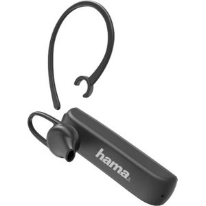 HAMA | Mono-Bluetooth® Hoofdtelefoon, 15 uur Gesprekstijd, In-Ear, Multipoint, Spraakbediening, Zwart