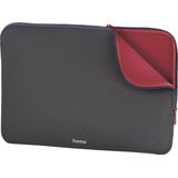 Hama Tablet- en laptoptas tot 17,3 inch (tablet, laptop, tablet, tablet, MacBook, Surface tot 17,3 inch), hoes, laptophoes, handgreep) grijs