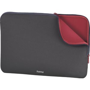 Hama Tablet- en laptoptas tot 17,3 inch (tablet, laptop, tablet, tablet, MacBook, Surface tot 17,3 inch), hoes, laptophoes, handgreep) grijs