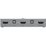 Hama KVM-switch - 4 poorten - 3x USB-A - 1x HDMI
