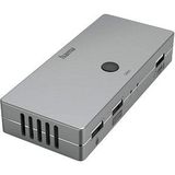 Hama KVM-switch - 4 poorten - 3x USB-A - 1x HDMI