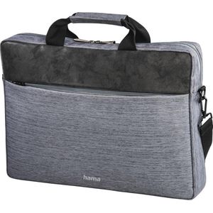Hama Laptoptas tot 15,6 inch (notebooktas voor laptop, tablet, MacBook, Chromebook tot 15,6 inch, schoudertas als werktas of schooltas voor heren en dames) lichtgrijs