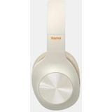 Hama Spirit Calypso Over Ear headset HiFi Bluetooth Stereo Beige Vouwbaar, Headset, Volumeregeling